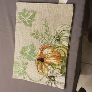 Set of 2 Machine Embroidered Placemats EUC